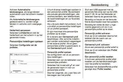 2020-2023 Opel Vivaro Infotainment Manual | Dutch