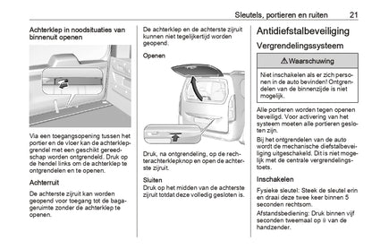 2023 Opel Combo Owner's Manual | Dutch