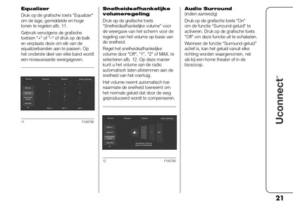 2023 Fiat Ducato UConnect 10inch Infotainment Manual | Dutch