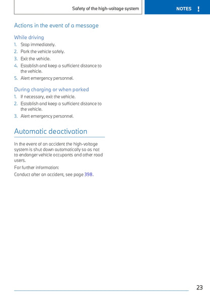 2023 BMW X1 PHEV Owner's Manual | English