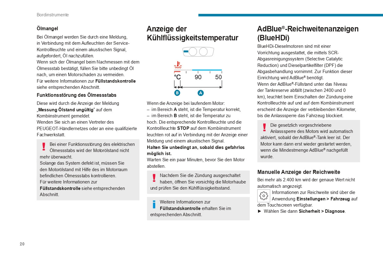 2023-2024 Peugeot 508/508SW Owner's Manual | German