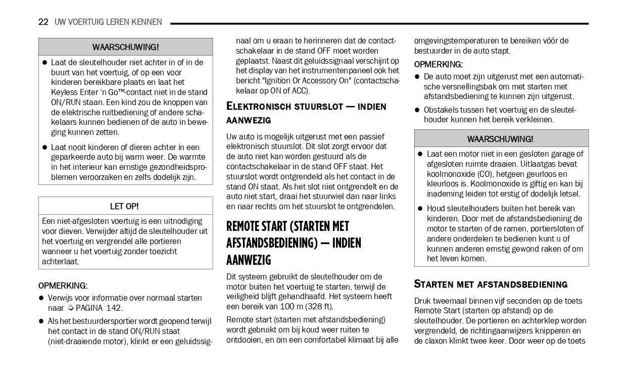 2022 Jeep Wrangler Owner's Manual | Dutch