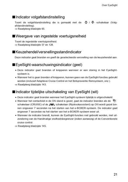 2020 Subaru Forester EyeSight Guide | Dutch