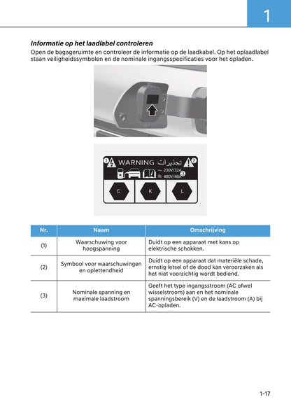 2024 Hyundai Kona Electric Owner's Manual | Dutch