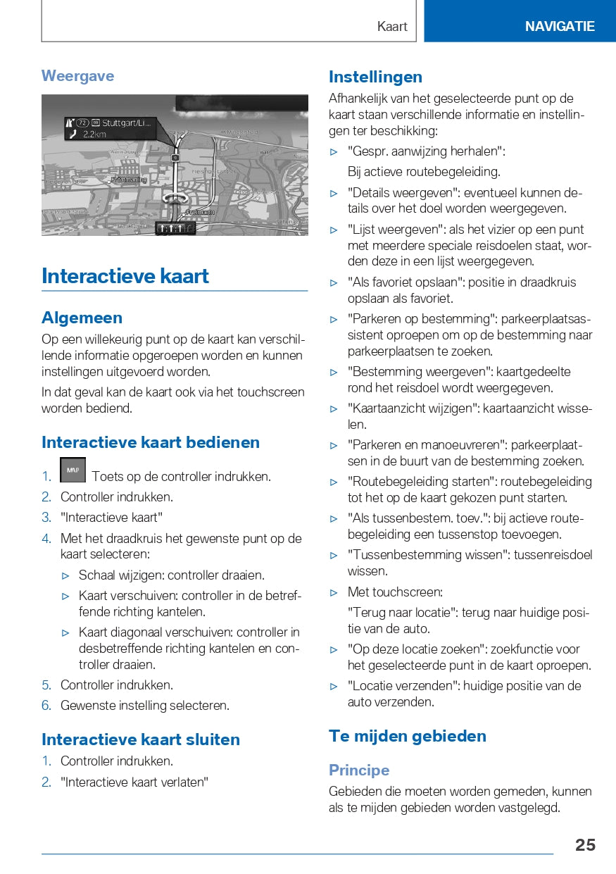 2021-2023 BMW iX3 Infotainment Manual | Dutch