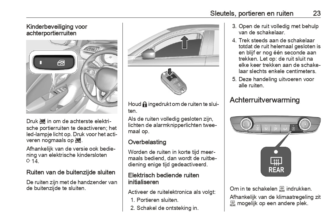 2023-2024 Opel Corsa/Corsa-e Owner's Manual | Dutch