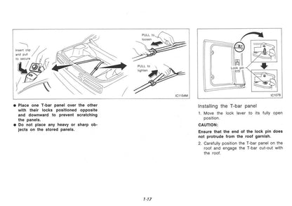 1991 Nissan 300ZX Owner's Manual | English