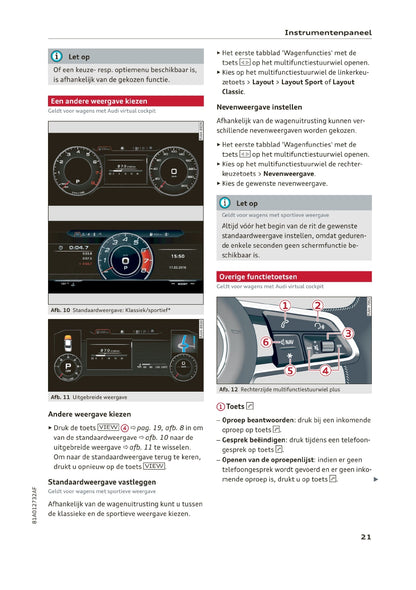 2019 Audi Q2 Owner's Manual | Dutch