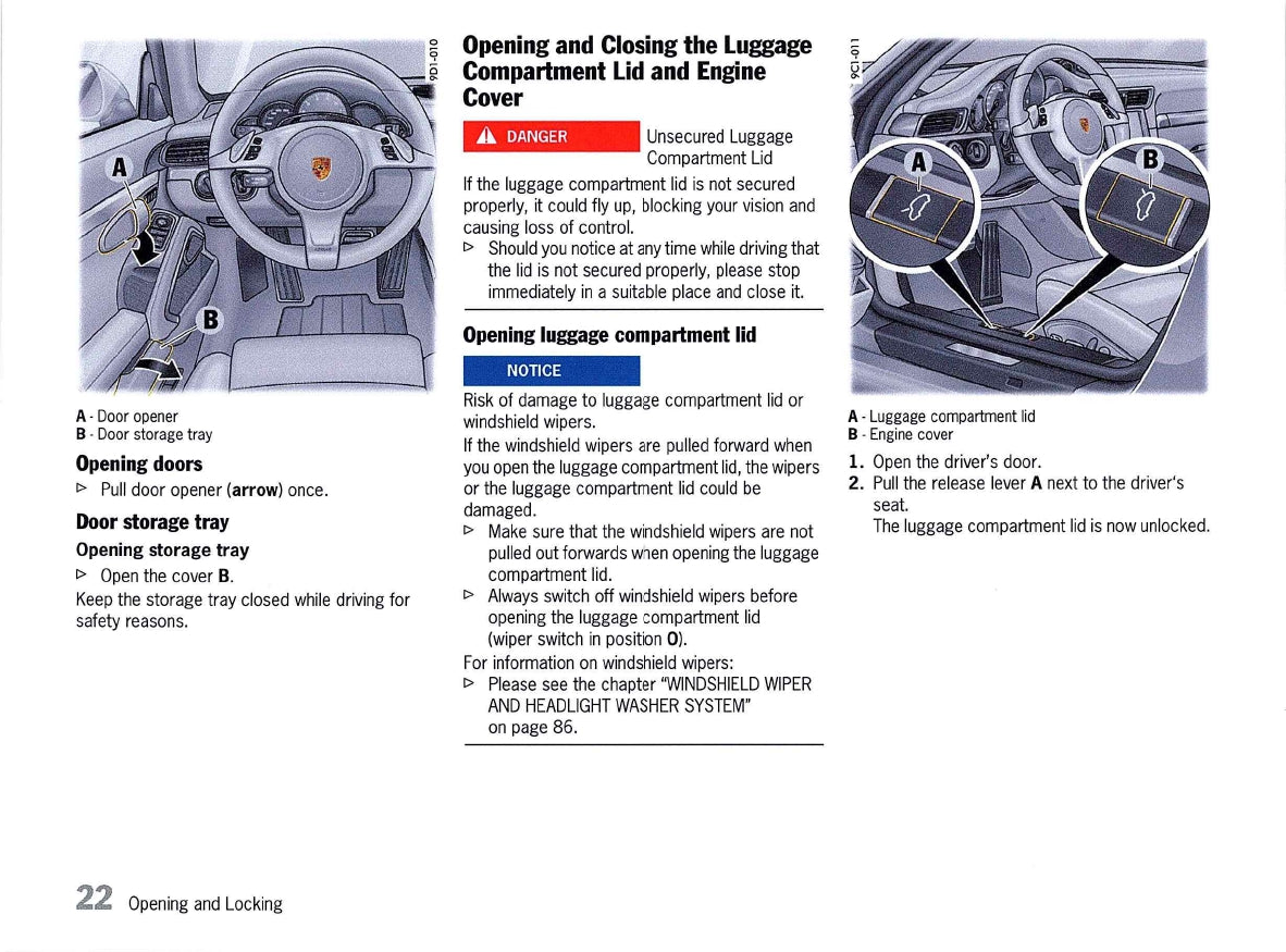 2010 Porsche 911 Carrera Owner's Manual | English