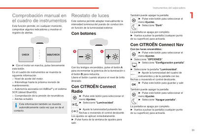 2022-2024 Citroën C5 Aircross Bedienungsanleitung | Spanisch