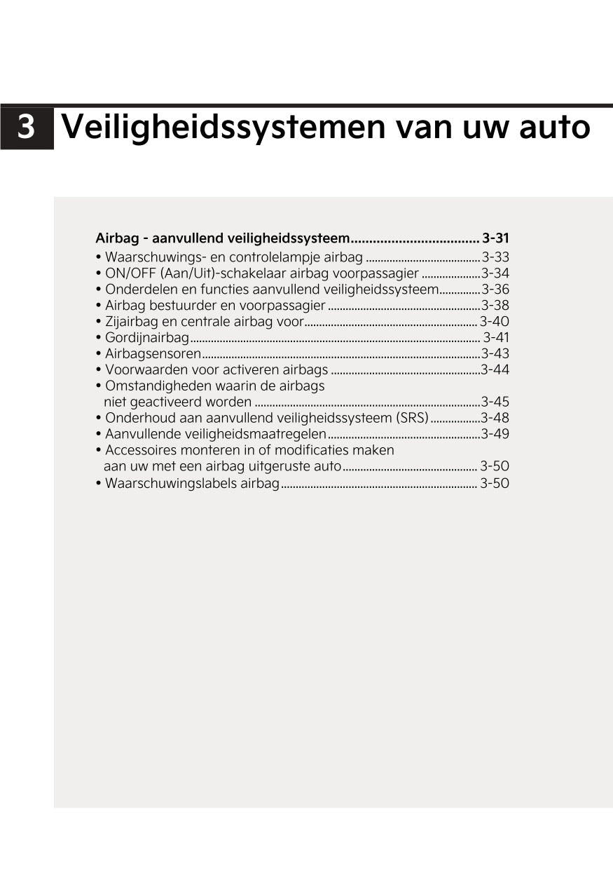 2022-2023 Kia Sportage/Sportage 5 Owner's Manual | Dutch