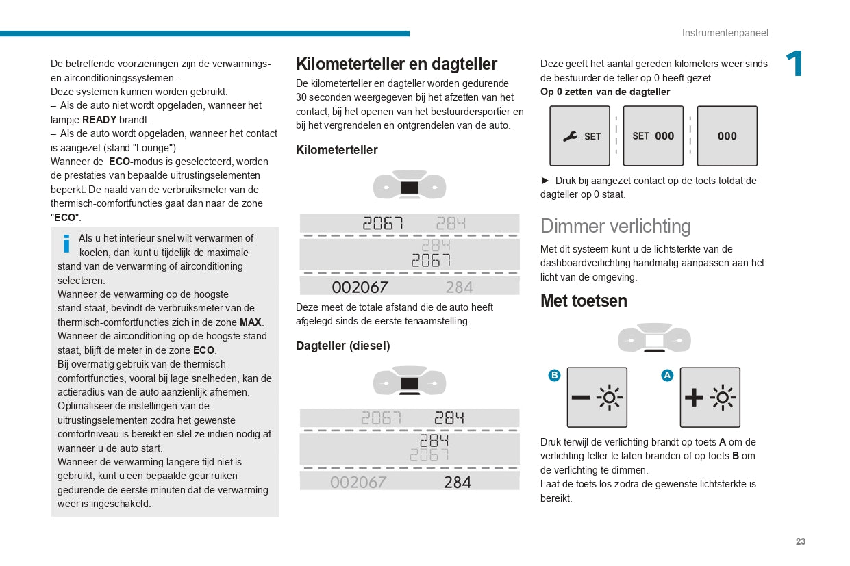 2022-2024 Peugeot Expert/e-Expert/Traveller/e-Traveller Bedienungsanleitung | Niederländisch