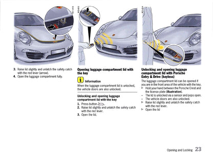 2010 Porsche 911 Carrera Owner's Manual | English