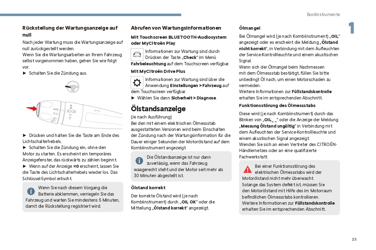 2024 Citroën C4/ë-C4 C4 X/ë-C4 X Bedienungsanleitung | Deutsch