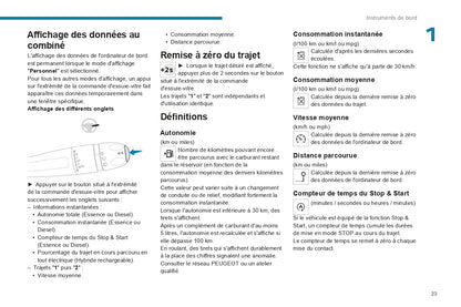 2023-2024 Peugeot 508/508SW Owner's Manual | French