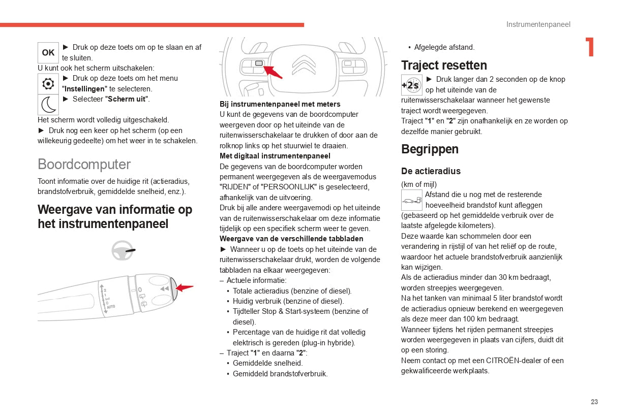 2022-2024 Citroën C5 Aircross Owner's Manual | Dutch