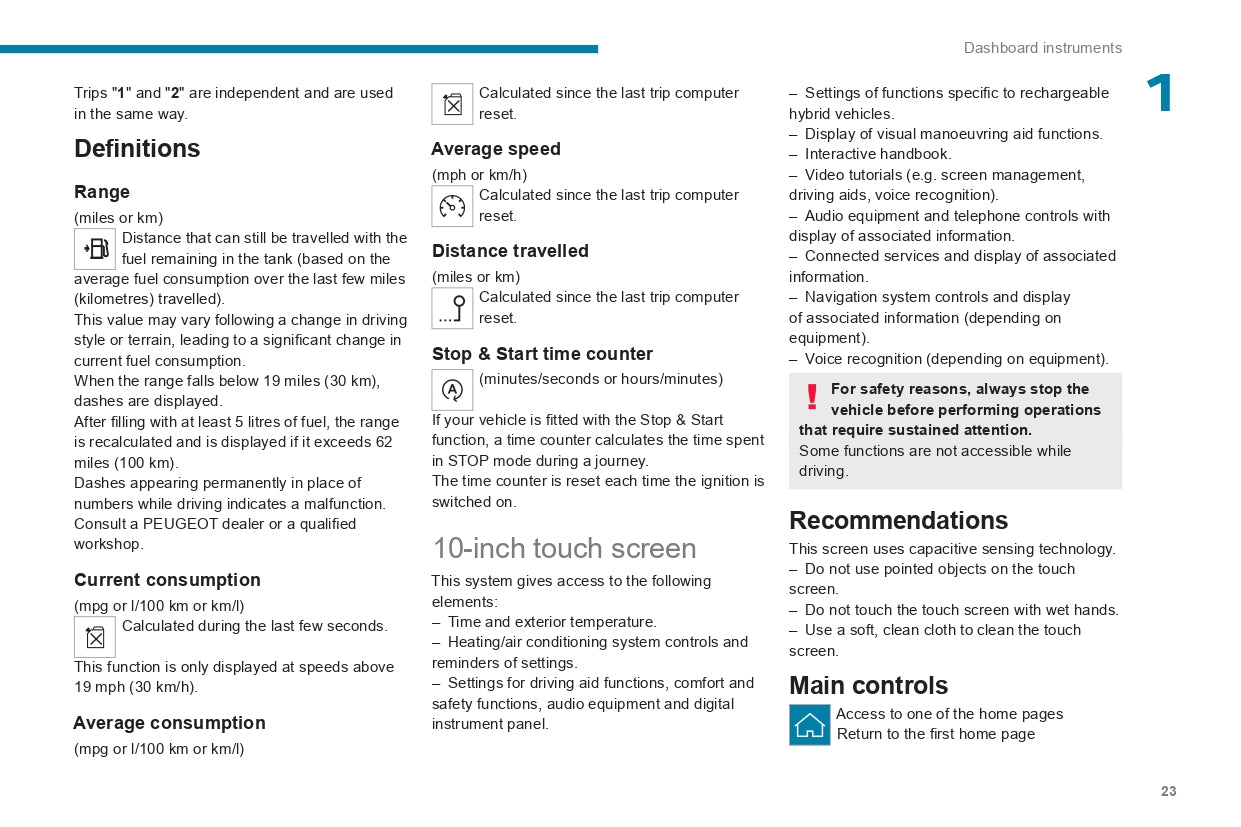 2022-2024 Peugeot Landtrek Owner's Manual | English