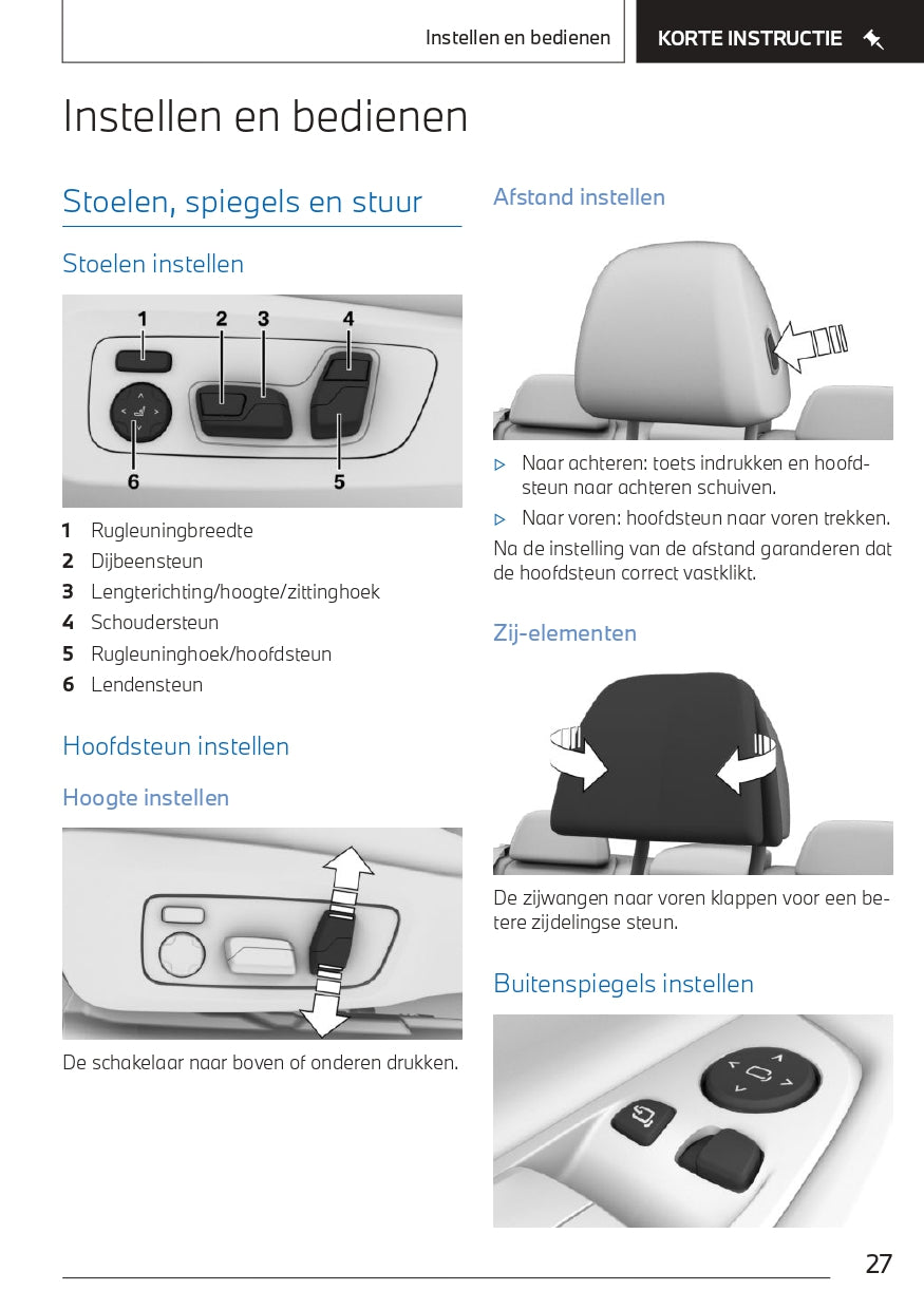 2023 BMW X5 PHEV Owner's Manual | Dutch