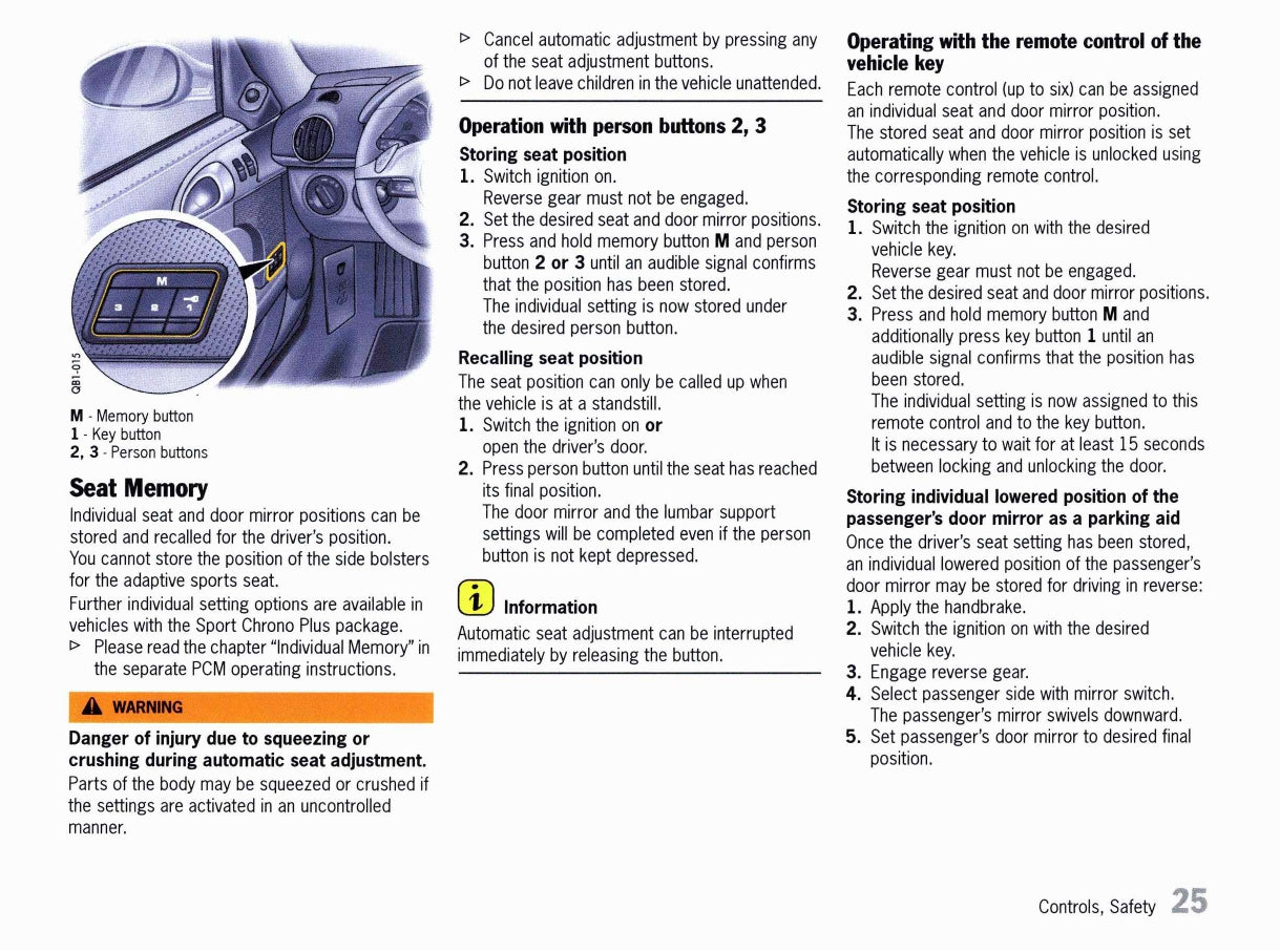 2012 Porsche Boxster/Boxster S/Boxster Spyder Owner's Manual | English