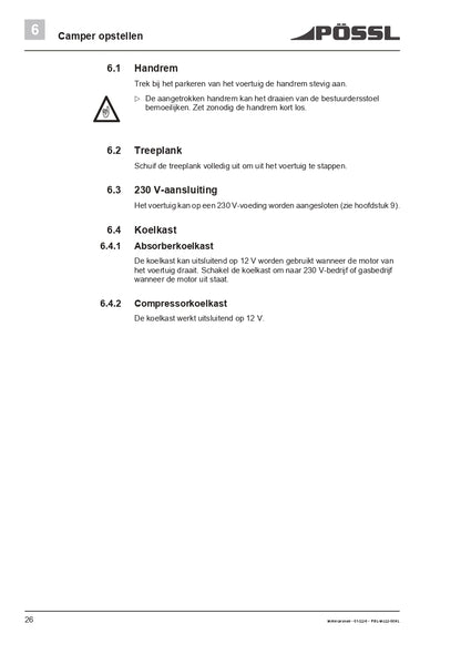 2019-2021 Pössl 2WIN Plus Owner's Manual | Dutch