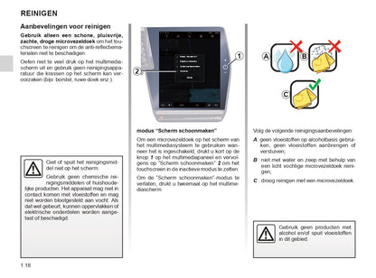 Renault OpenR Link User's Manual | Dutch