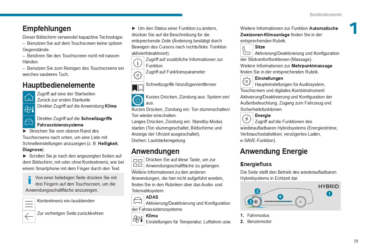 2023-2024 Peugeot 508/508SW Owner's Manual | German