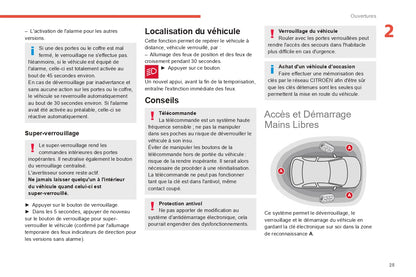 2022-2024 Citroën C3 Bedienungsanleitung | Französisch