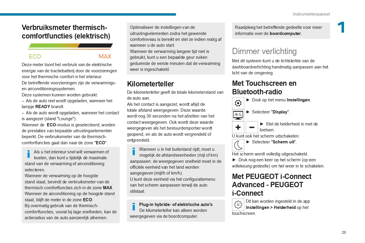 2024 Peugeot Expert/e-Expert/Traveller/e-Traveller Bedienungsanleitung | Niederländisch