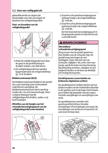 2022-2023 Toyota RAV4 HEV Owner's Manual | Dutch