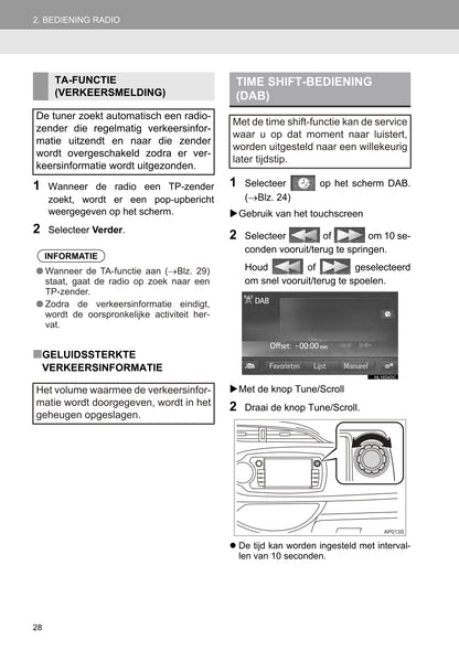 2016 Toyota Yaris Infotainment Manual | Dutch