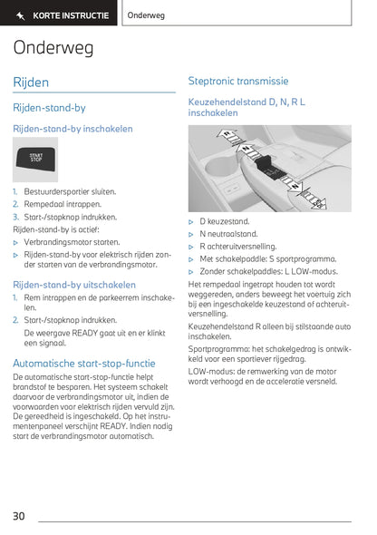 2023 BMW 2 Serie Active Tourer 225XE /2 Serie Owner's Manual | Dutch