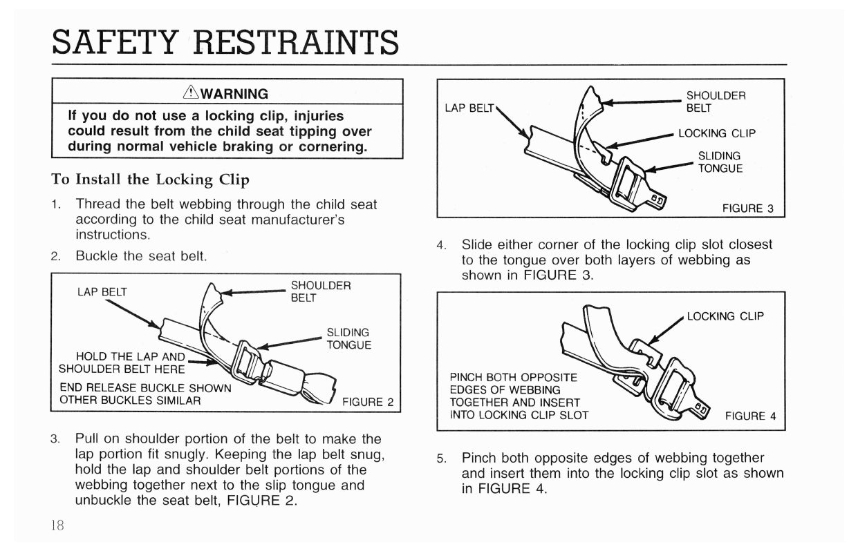 1997 Ford L-Series Owner's Manual | English