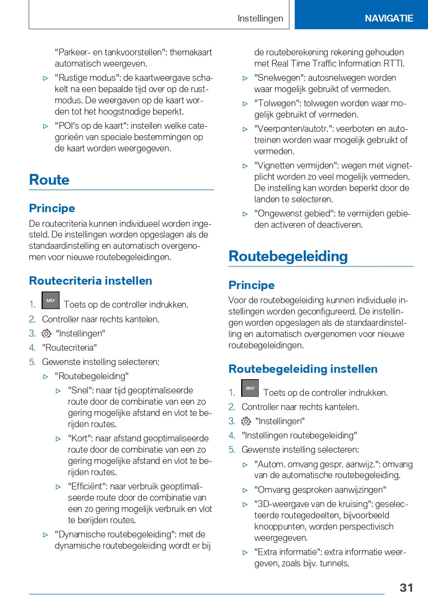 2021-2023 BMW iX3 Infotainment Manual | Dutch