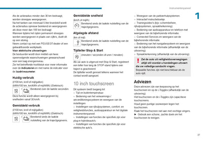 2023-2024 Peugeot 308 Bedienungsanleitung | Niederländisch