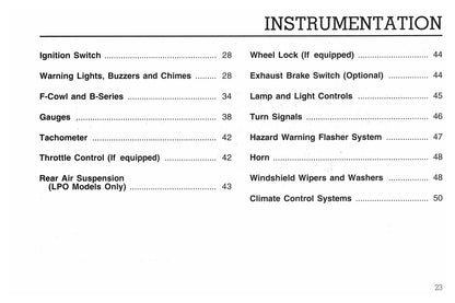 1998 Ford F&B Diesel Owner's Manual | English