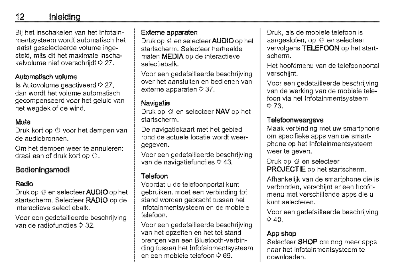 2017-2020 Opel Insignia Infotainment Manual | Dutch