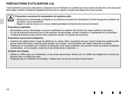 Renault Radio-Connect R-Go-2 Guide d'utilisation