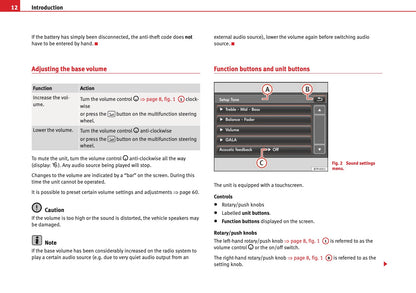 Seat Sound System 3.0 Owners Manual