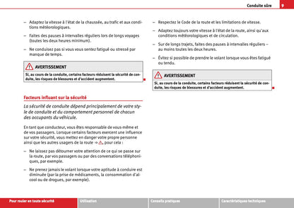 2012-2013 Seat Exeo Owner's Manual | French