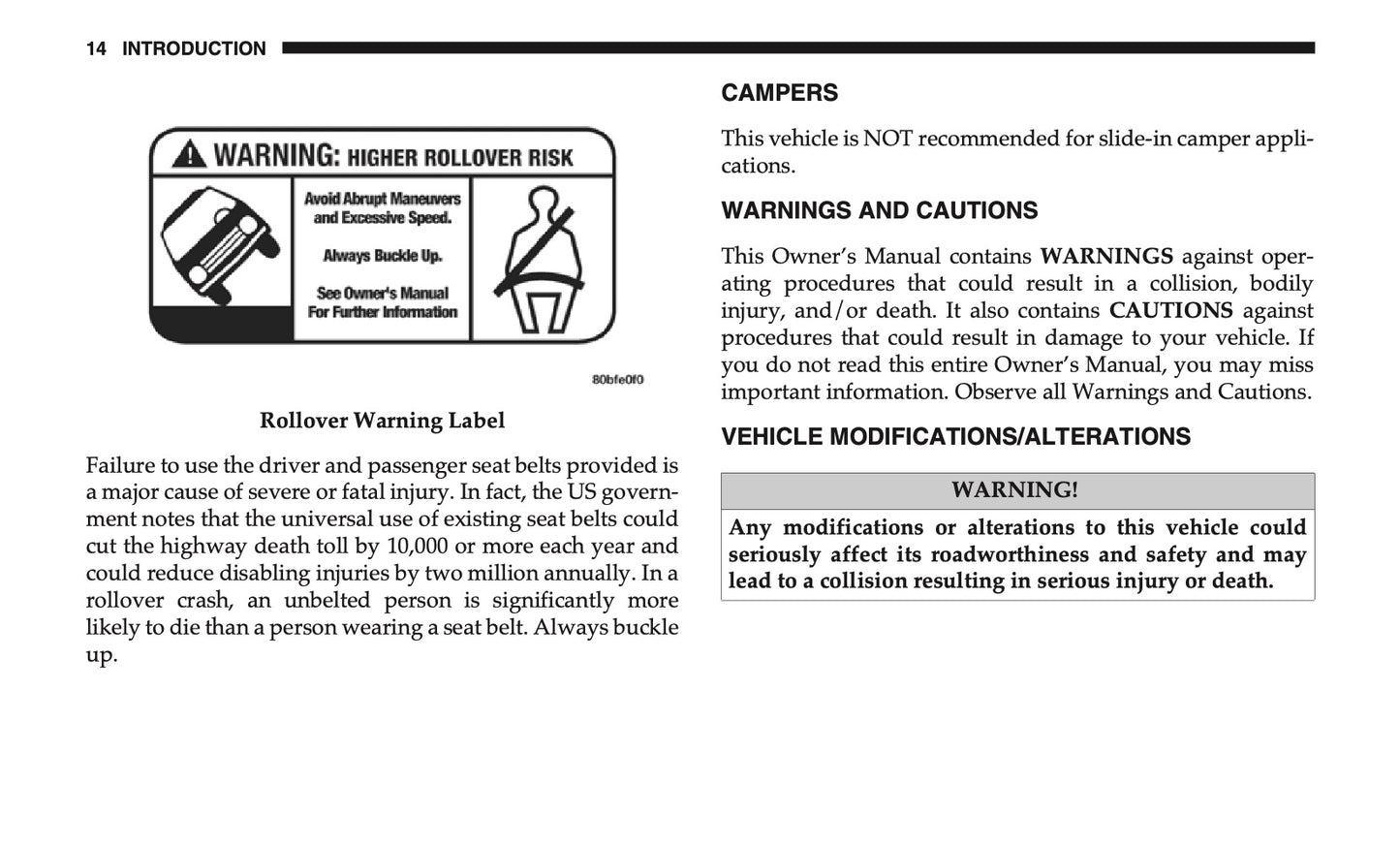 2020 Jeep Gladiator Owner's Manual | English