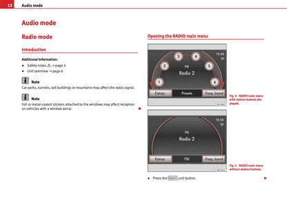 Seat Media System 2.2 Owners Manual