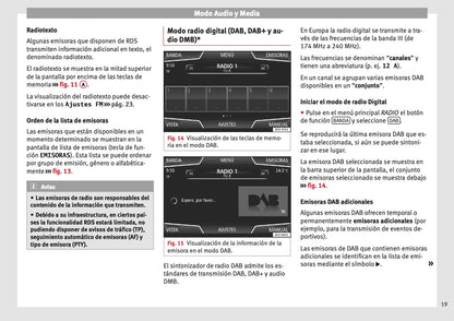 Seat Media System Plus Navi System Manual de Instrucciones 2015 - 2017