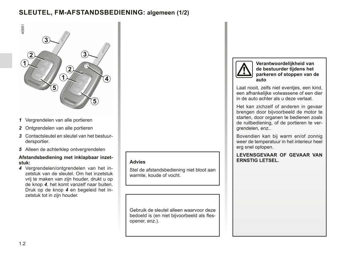 2021-2023 Renault Clio Owner's Manual | Dutch