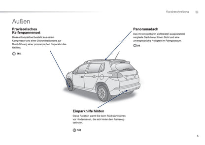 2016-2018 Peugeot 2008 Owner's Manual | German