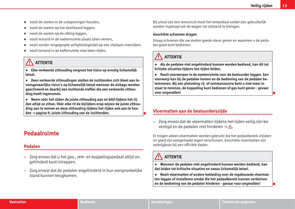 2012-2015 Seat Ibiza Owner's Manual | Dutch