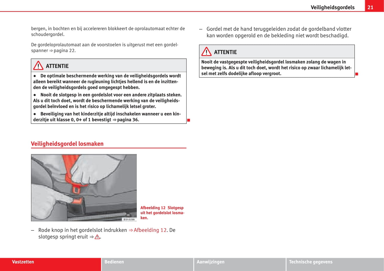 2012-2015 Seat Ibiza Bedienungsanleitung | Niederländisch