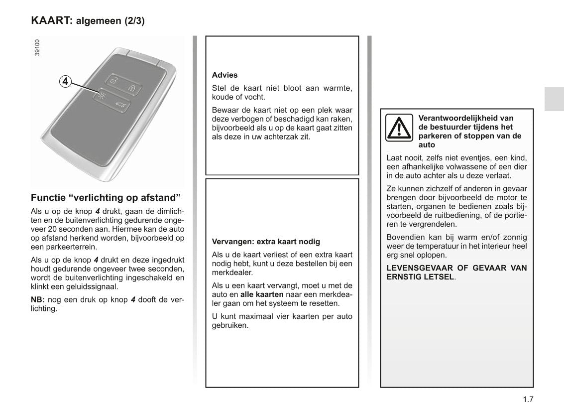 2021-2023 Renault Clio Owner's Manual | Dutch