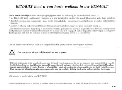 2005-2006 Renault Master Bedienungsanleitung | Niederländisch