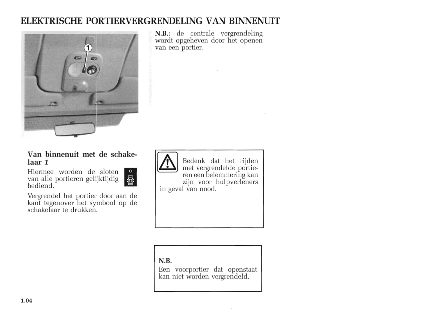 2005-2006 Renault Master Bedienungsanleitung | Niederländisch