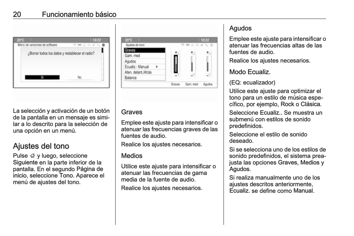 Opel Cascada Manual de infoentretenimiento 2013 - 2018